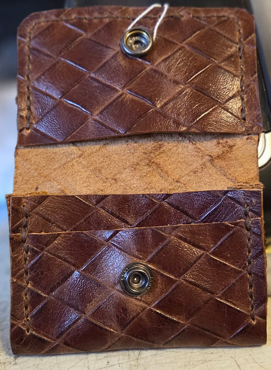 Handmade Leather Card Wallets