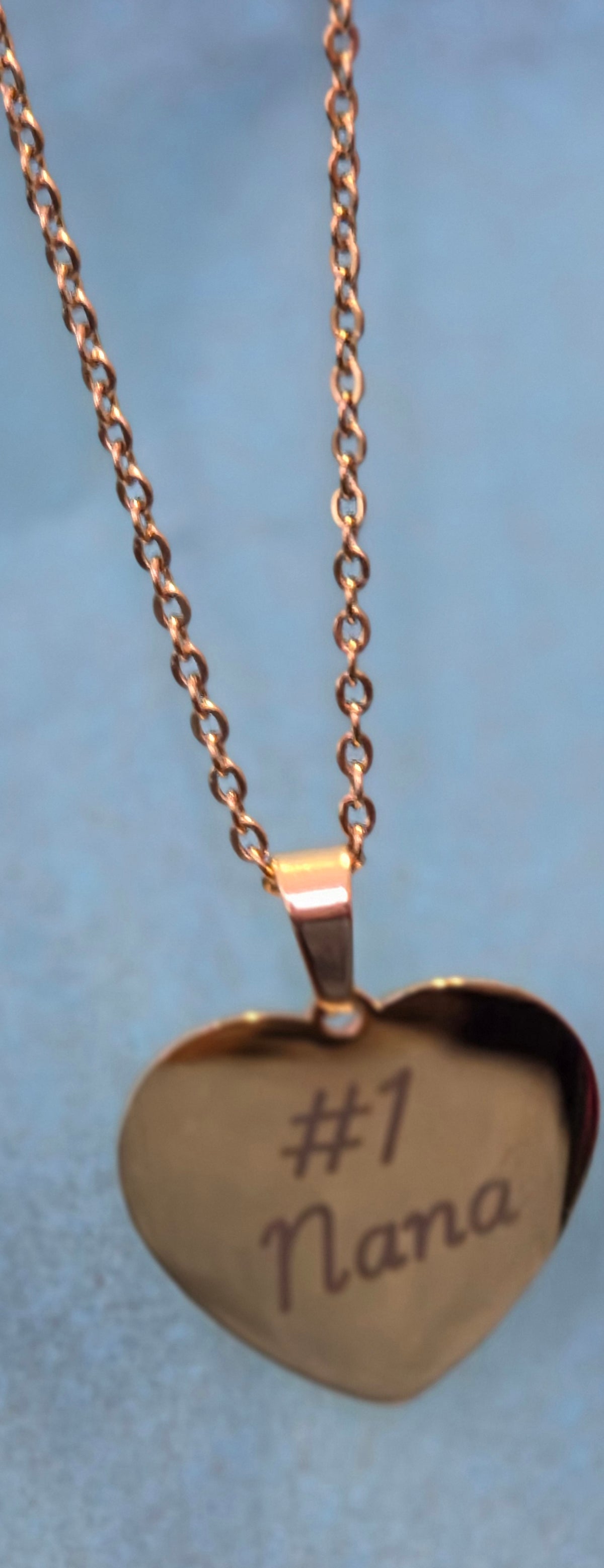 #1 MOM or #1 Nana Necklaces