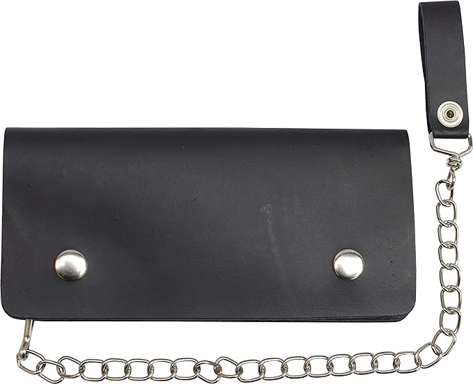 LEATHER TRUCKER/BIKER WALLET