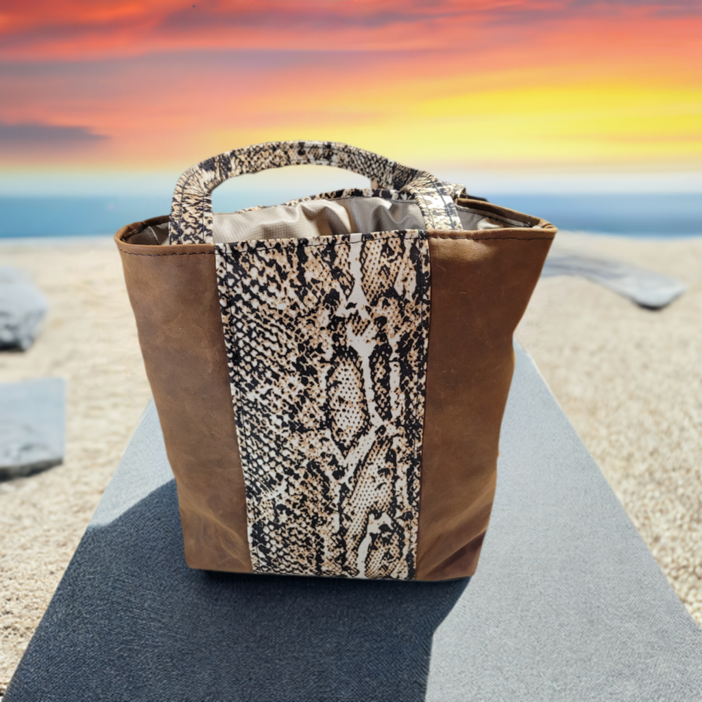 LEATHER AND WATER RESITANT CANVAS TUESDAY BAGS
